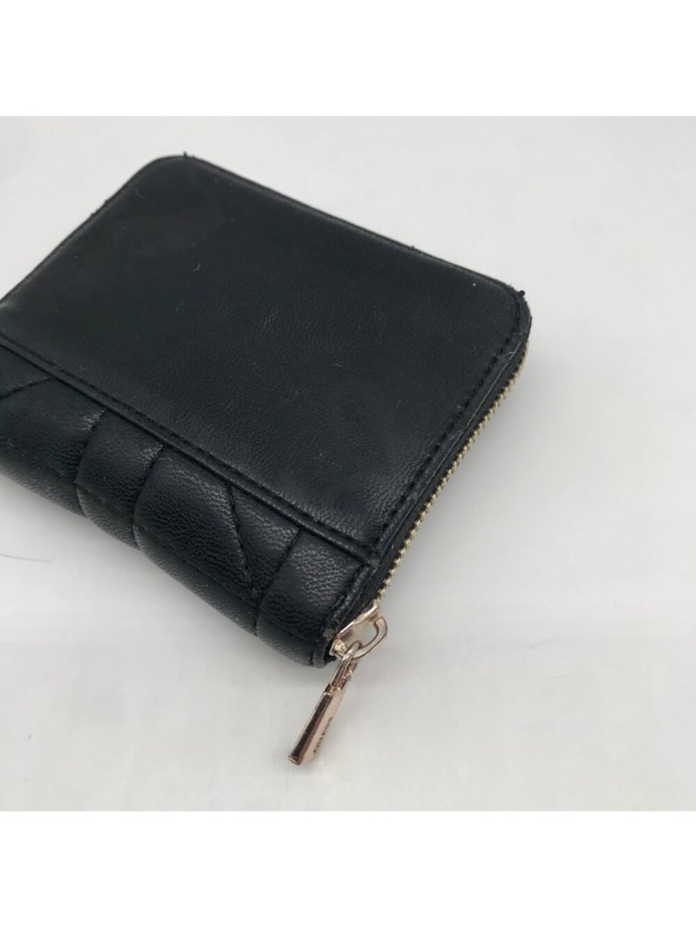 Guess Black Faux Leather Assia Small Zip Around Wallet - Picture 8 of 11